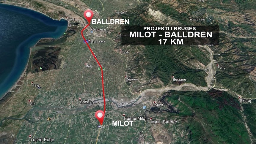 Shtyhet afati për dorëzimin e ofertave për koncesionin e rrugës Milot – Balldre